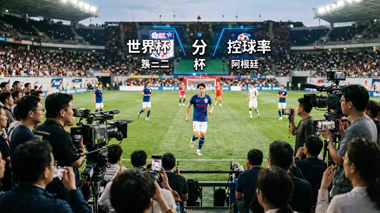 2026·世界杯直播画面、比分弹窗、控球率图表等场景展示